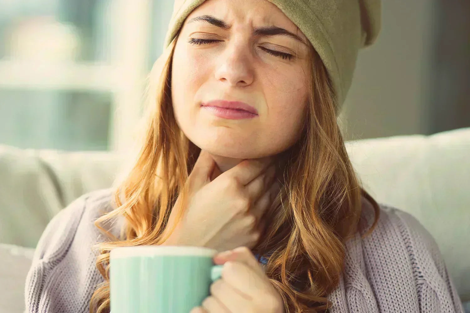 Calmer mal de gorge plantain