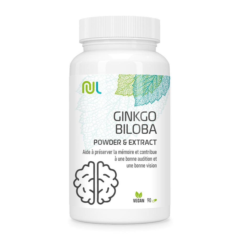 Extrait de Ginkgo biloba - microcirculation sanguine - NutriLife Shop