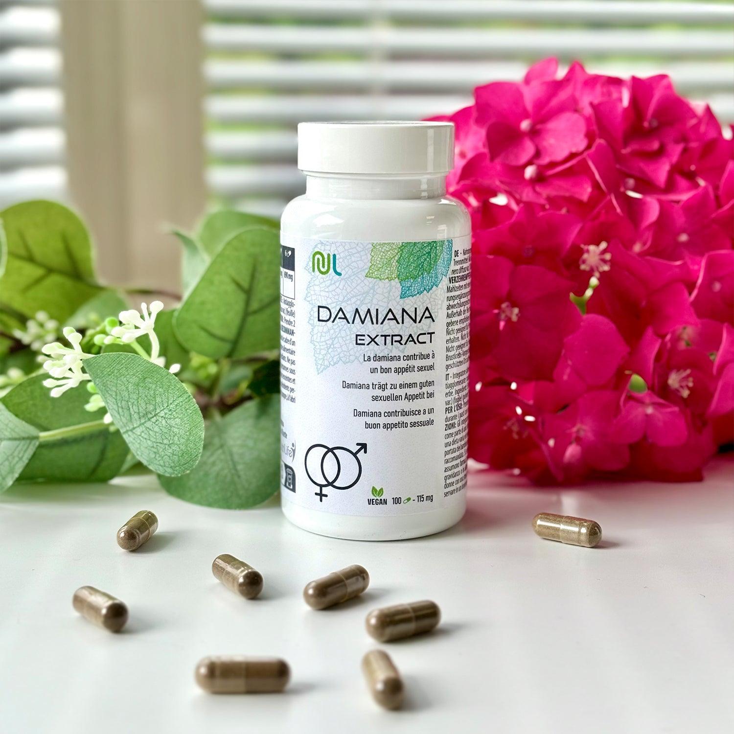 Damiana - libido homme et femme - NutriLife Shop