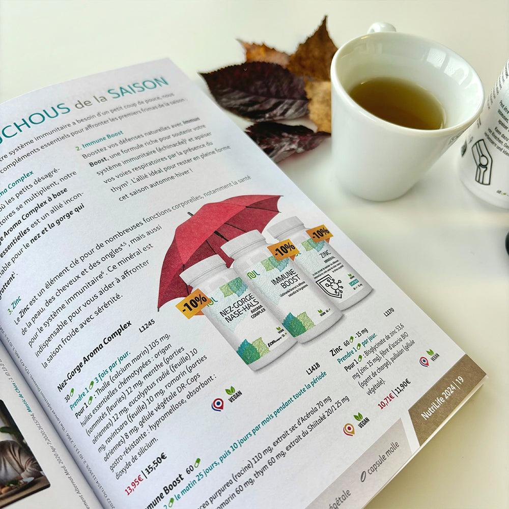 Immune Boost - système immunitaire et fatigue - NutriLife Shop