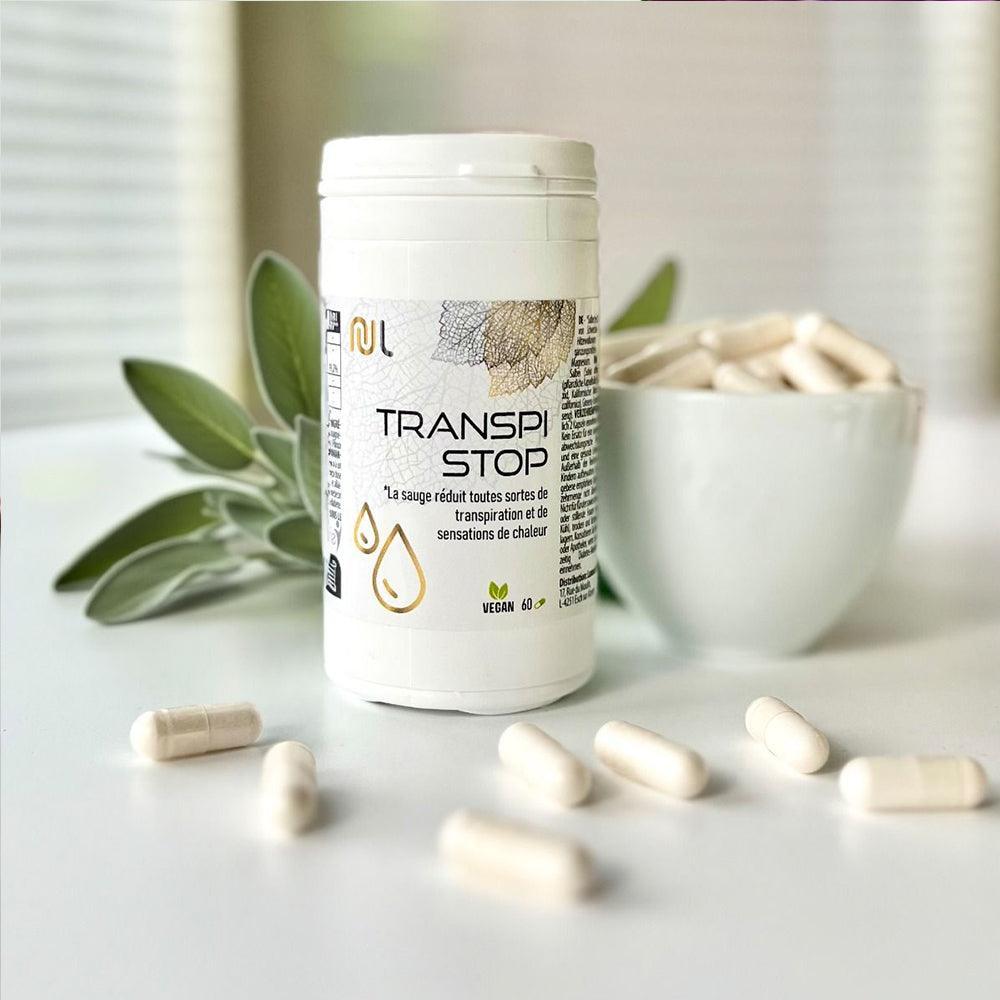 Transpi Stop : complément alimentaire transpiration - NutriLife Shop