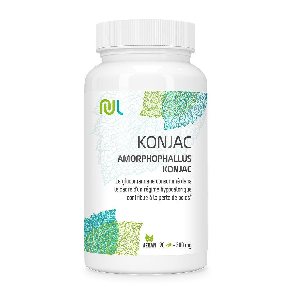 Konjac en gélule - Glucomannane - NutriLife Shop