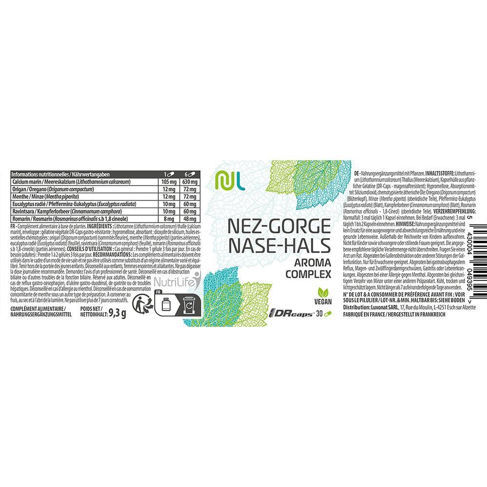 Nez-Gorge Aroma Complex - immunité - NutriLife Shop