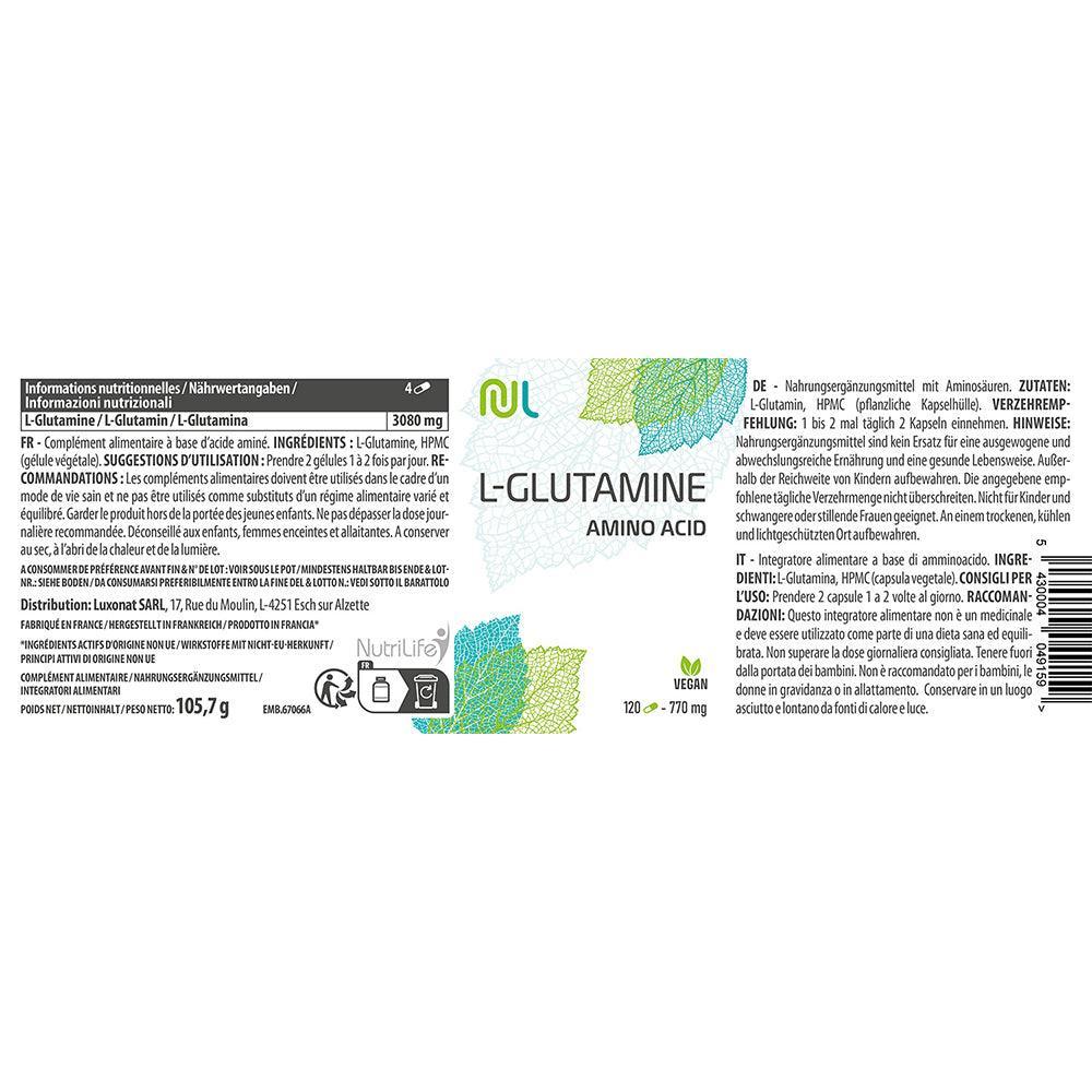 L-Glutamine - NutriLife Shop