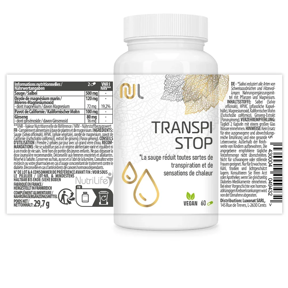 Transpi STOP Label