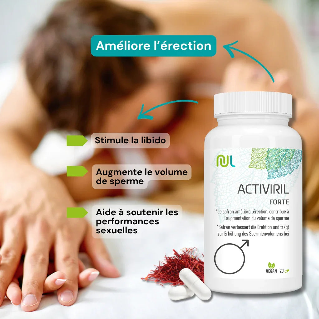 ActiViril Forte - érection et volume de sperme - NutriLife