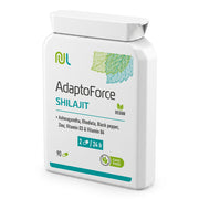 AdaptoForce – Premium-Komplex mit Shilajit, Ashwagandha KSM-66®, Rhodiola, Zink und Vitaminen