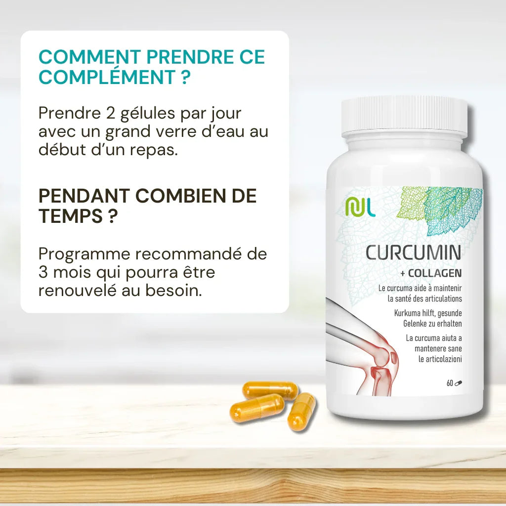 comment prendre curcuma collagène Nutrilife
