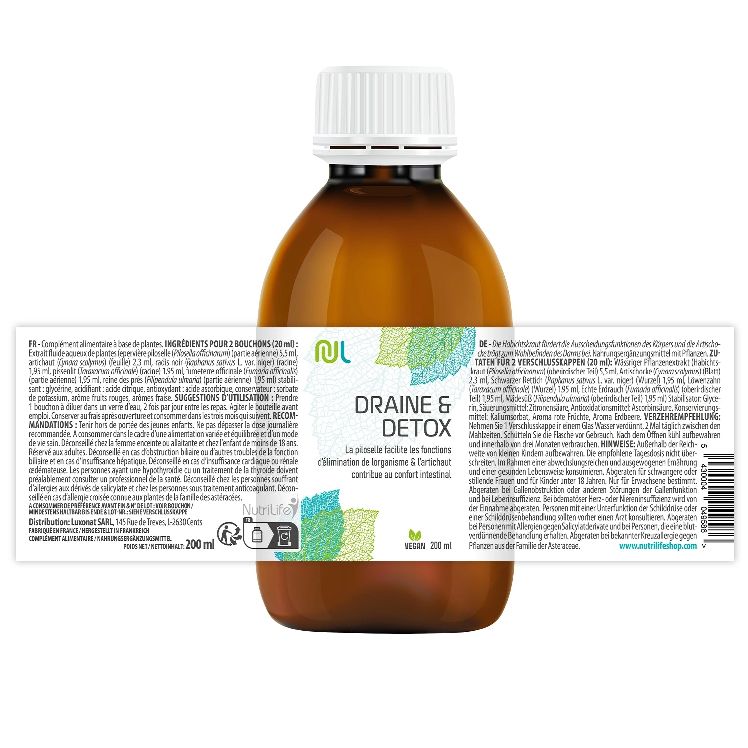 Draine et Detox - éliminer les toxines et drainer