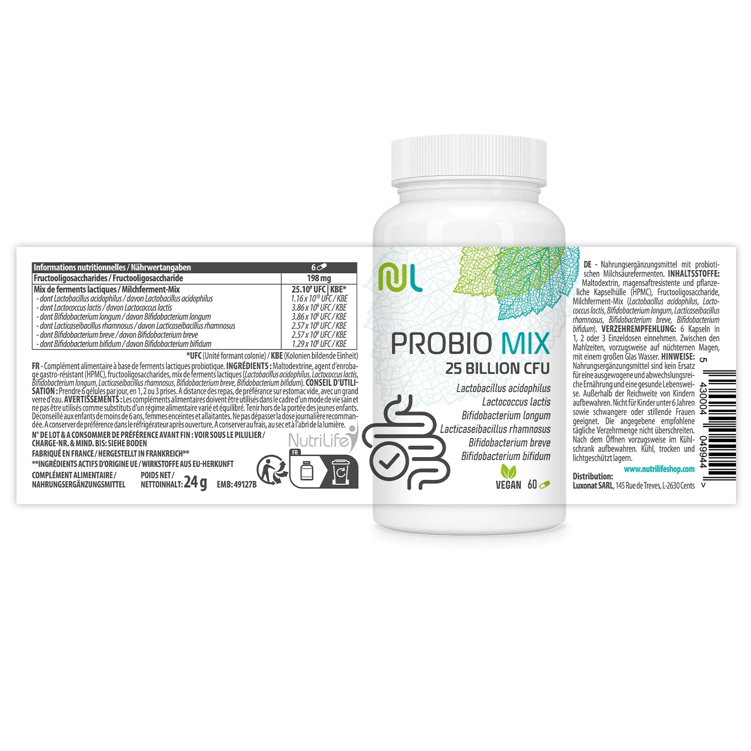 Probio MIX - 25 milliards d'UFC